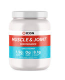 ICON Nutrition Muscle & Joint Performance Powder - Unflavoured, Mix with Your Favourite Drink, Supports Joint Health, Muscle Recovery & Bone Strength – 30 Servings, 360g