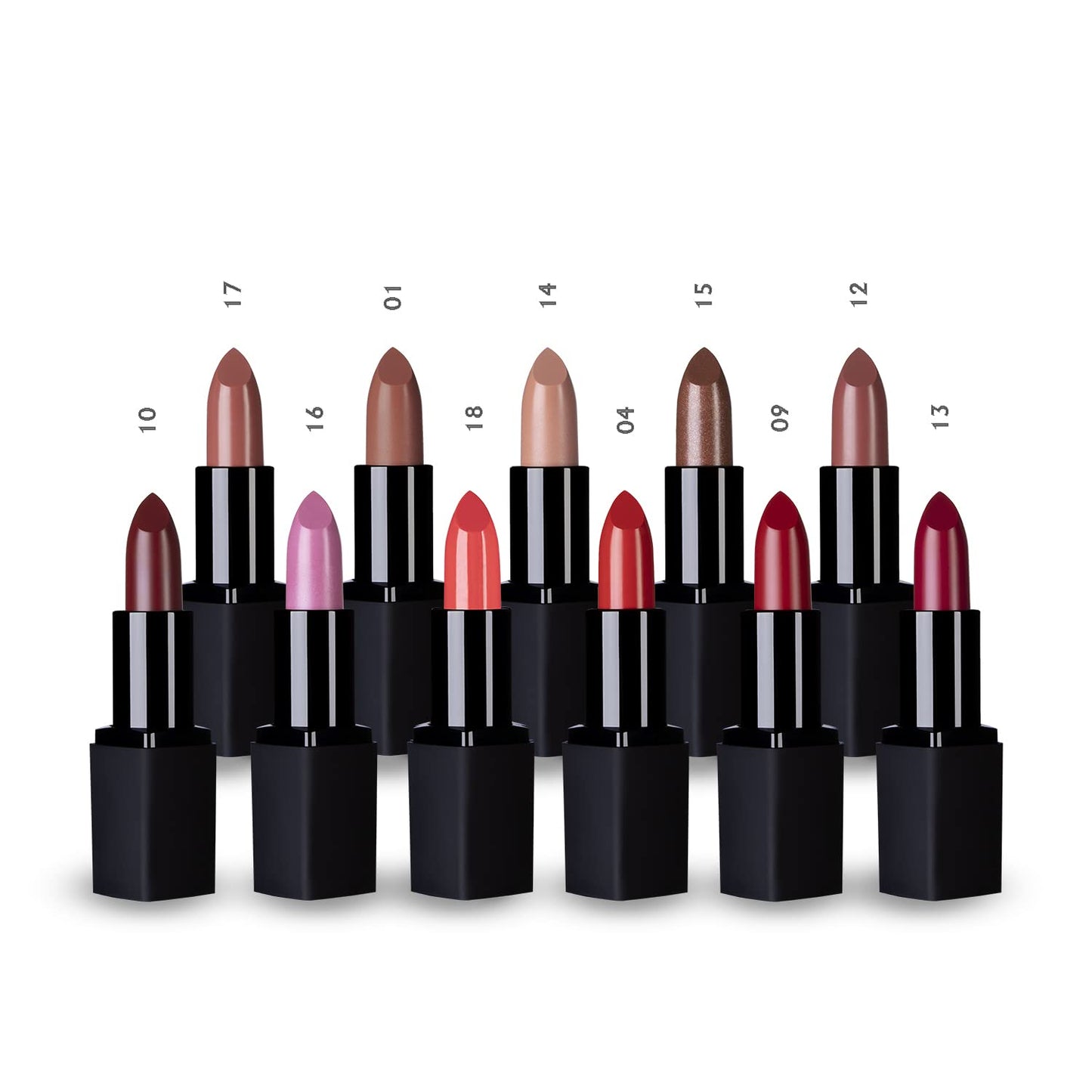 Lola Make-Up Intense Colour Lipstick, Rich Pigmentation, Long Lasting, Enriched With Hyaluronic Acid, Vitamins And Mango Butter, Vegan No. 015 Chocoholic