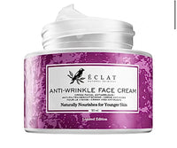 The EQ-Eclat Anti-Wrinkle Cream | Hydrates & Rejuvenation | Anti-Ageing Antioxidants | Smooths Wrinkles | Nourishes Younger Skin | Vitamin C Moisturizer| Non-Greasy Formula | 50ml