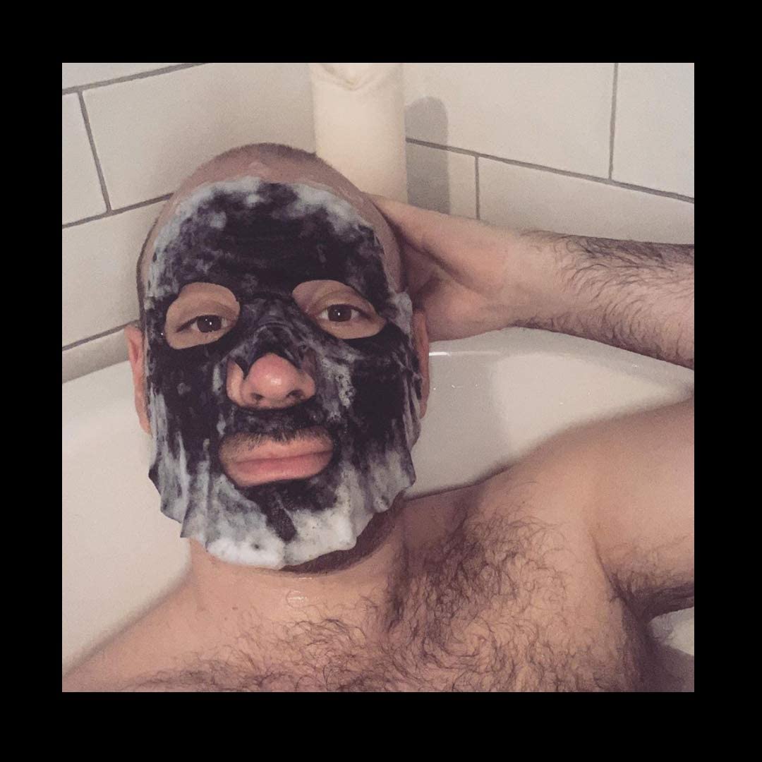 BARBER PRO Foaming Cleansing Mens Face Mask with Activated Charcoal | Deeply Cleansing, Firming, & Clarifying | Packed Full of Natural Ingredients | Face Masks Beauty | Face Care |