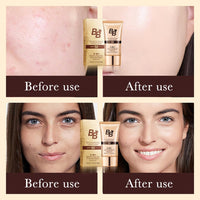 FPNNZ BB Cream SPF 50 face moisturiser – Snail Tinted Moisturiser with High Coverage, Hydrating Face Sun Cream for Women, Anti-Aging & Colour Correcting, Foundation for Mature skin 40g