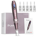 Bestauty Dr.pen A10 Microneedling Pen - Original Dr.pen Microneedling with 5Pcs Microneedling Cartridges(12/24/36/42/Nano-R), Professional Microneedling Improving Wrinkles Scars Hair Loss