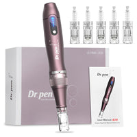 Bestauty Dr.pen A10 Microneedling Pen - Original Dr.pen Microneedling with 5Pcs Microneedling Cartridges(12/24/36/42/Nano-R), Professional Microneedling Improving Wrinkles Scars Hair Loss