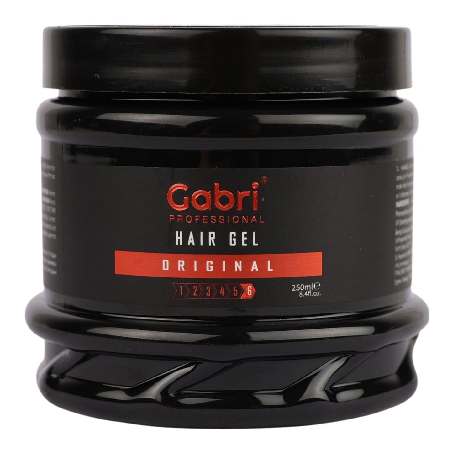 G Gabri Gabri Hair Styling Gel, Firm Hold Styling Hair Gels, High Gloss, Anti-Frizz Effect, Edge Control, For All Hair Types (250 g (1 Pack), Original)