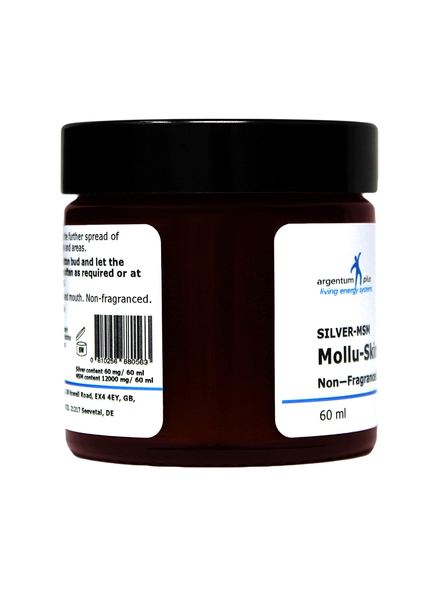 argentum plus - Silver-MSM Mollu-Skin Barrier Cream Non-Fragranced 60ml