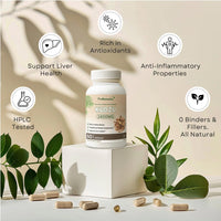 ProBotanics Kudzu Root Capsules 1400mg | High Strength 40% Isoflavones | Alcohol Craving Support, Liver Cleanse Detox, Enhanced Anti-Inflammatory | Organic Natural Health Booster