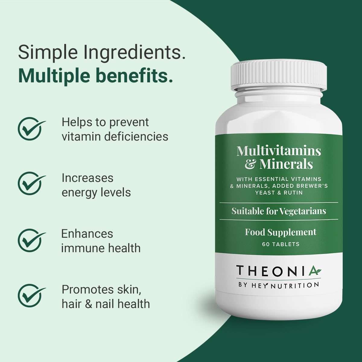 Theonia Advanced Multivitamin with Essential Nutrients