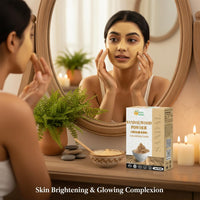 Herbs Botanica Chandan Sandalwood Powder Organic 100gm / 3.52 oz For Skin, Face Pack, Face Mask, Worship Tilak, Auspicious Occasions 100% Natural, Soothing, Cleansing, Wrinkles