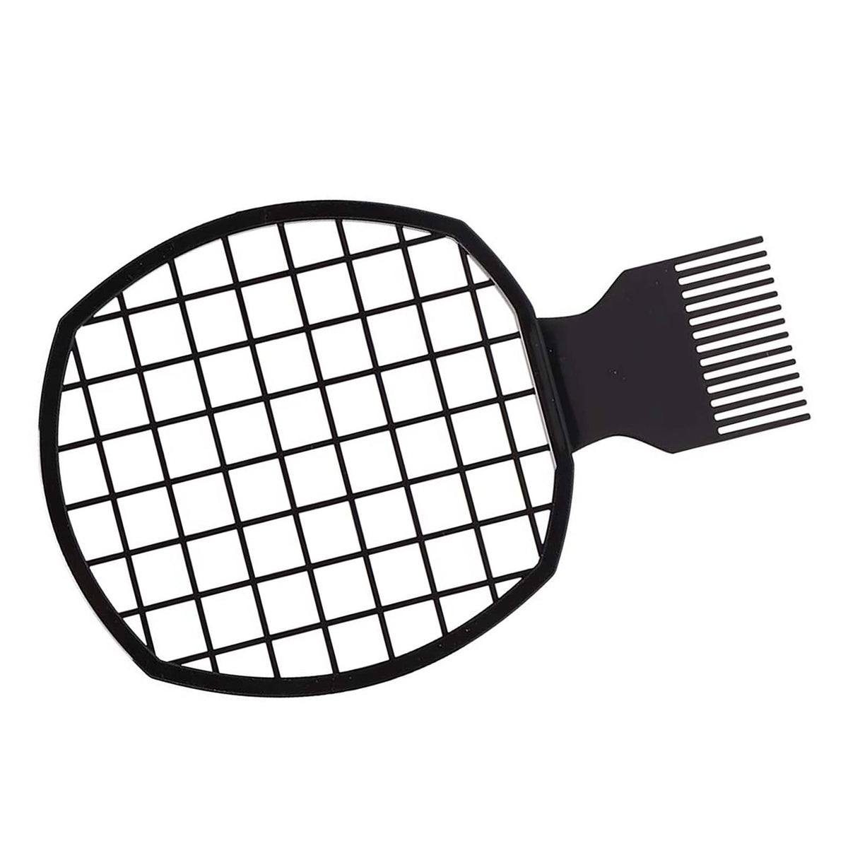 Acouto Men Afro Curly H Comb Dreadlocks Tin Foil Hot Perm Comb H Styling Tool Afro Sponge Comb Sponge B 2 in Design The Net Like Afro Hair Large Sponge Tennis Racket Afro Hair Sponge
