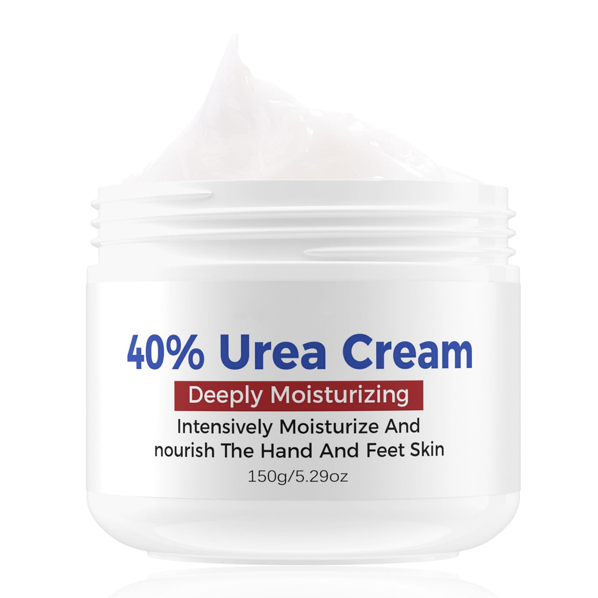 Shengqialun Urea Foot Cream, Urea Cream 40 Percent For Feet, Foot Cream for Cracked Heels and Dry Skin, Urea Cream for Hand,Foot and Body Care Deep Moisturizing Callus Remover Nourishes Soften