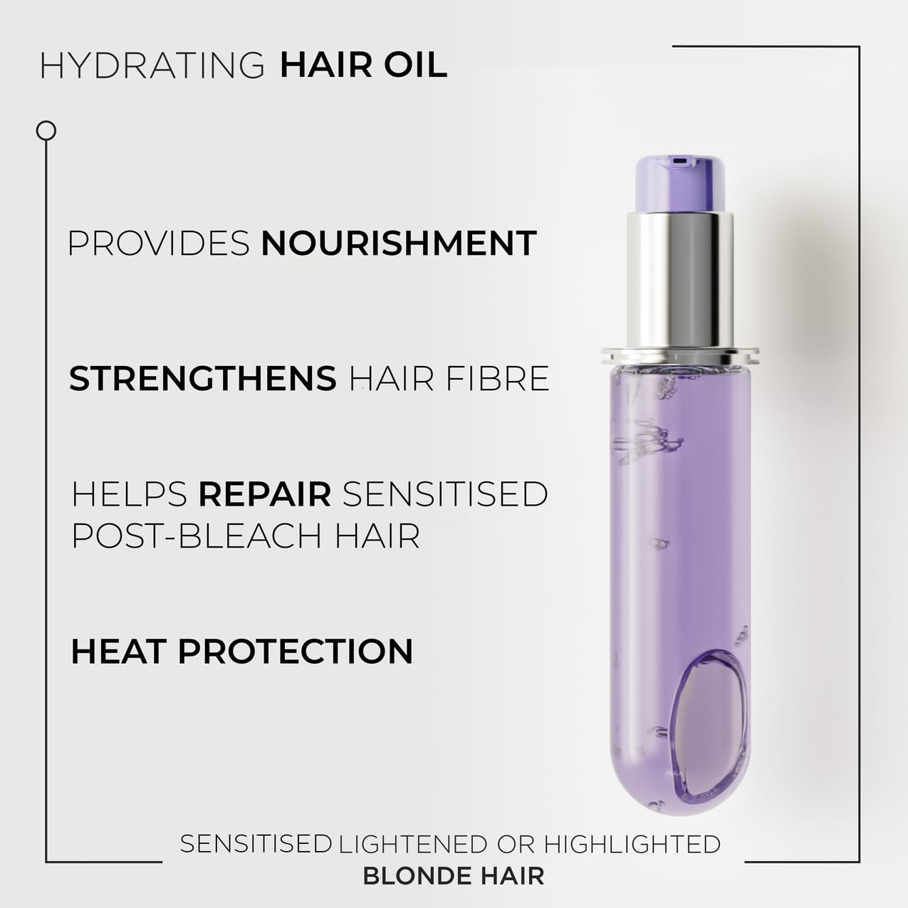 KERASTASE Kérastase Blond Absolu, Intense Blonde Strengthening Hair Oil, For Sensitised Lightened or Highlighted Hair, With Hyaluronic Acid & Edelweiss Flower, Huile Cicaextreme, Refill Capsule 75ml