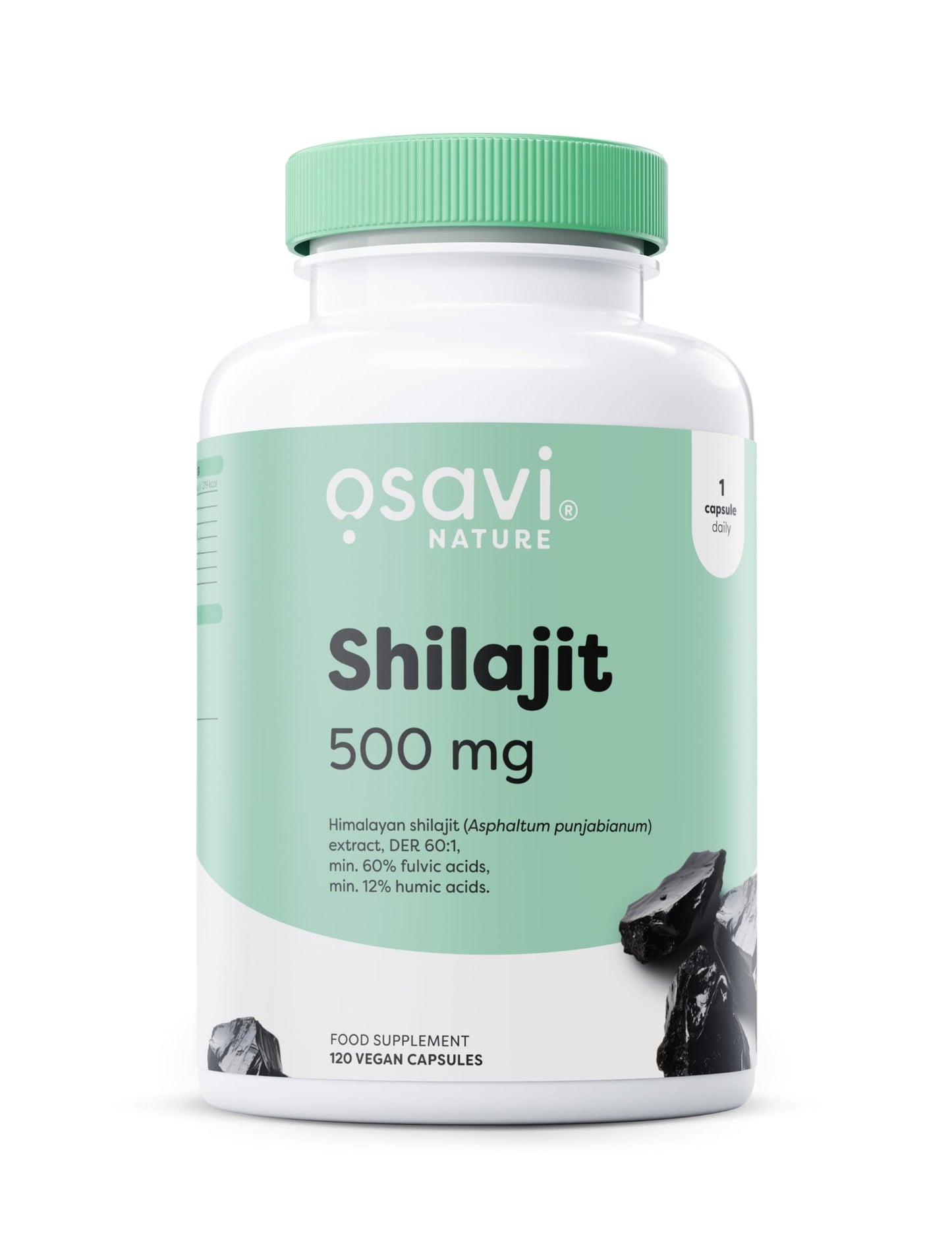 Osavi Shilajit, 500mg - 120 Vegan caps