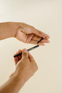 WUNDERBROW Micro-Sculpt Refillable Brow Pencil Refills, Includes 2 Refillable Cartridge's (Black/Brown)