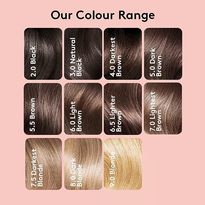 Josh Wood Colour - Ammonia-Free Hair Dye - Permanent Hair Colour with 100% Grey Coverage - Vegan Friendly, Natural-Looking Results, Shiny & Hydrated Hair | 5.5 (Brown)