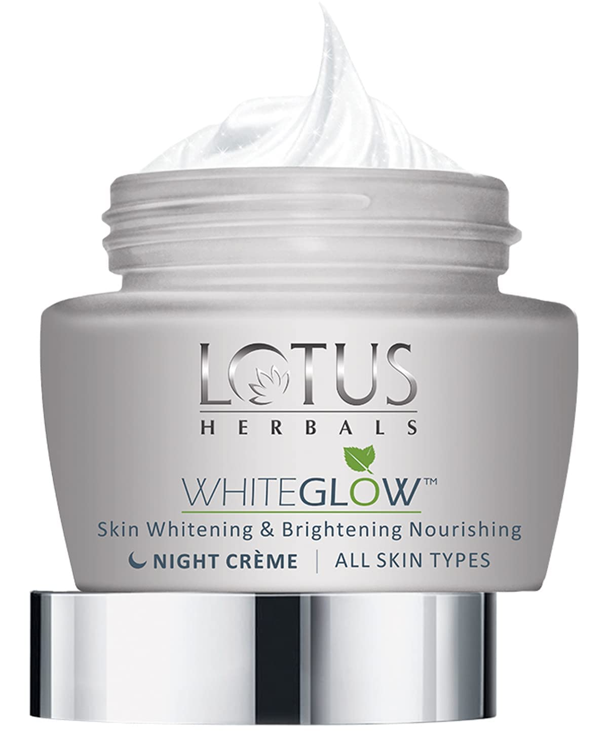 Lotus Herbals WhiteGlow Skin Whitening And Brightening Nourishing Night Creme 60g