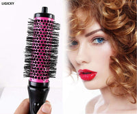 LIGICKY Blowout Brush Set with 2.3’’ Detachable Barrels Round Brushes Hair Styling Tool, 1 Handle 5 Barrels, Large