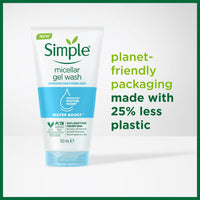 Simple simple micellar facial gel wash 150ml