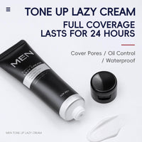 Lomeya Men's BB Cream Foundation with Concealer, Colour Corrector & Moisturizer - Tinted Moisturizer to Balance Skin Tone & Daily Use