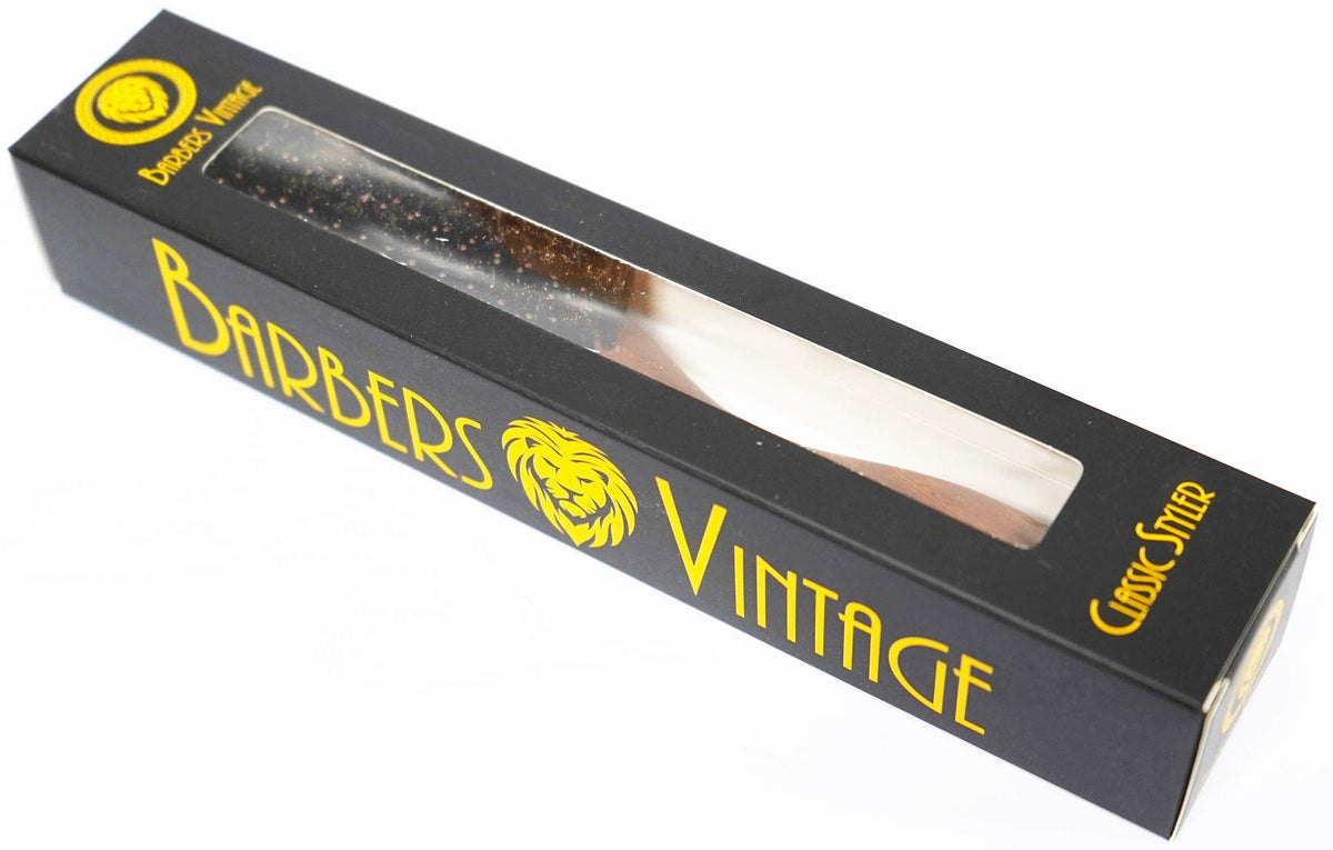 BARBERS VINTAGE Barbers Vintage Professional Classic Styler Brush with Boar & Nylon Bristles Light Brown For healthy hair. Promotes hair regrowth