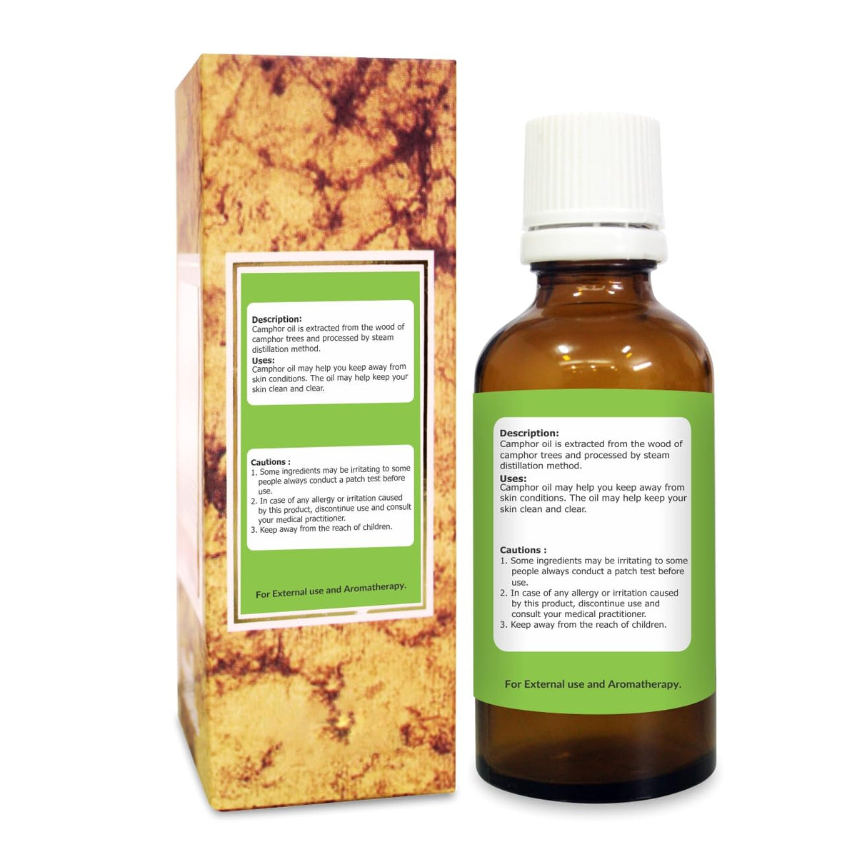 SALVIA Camphor Oil (Cinnamonutn camphora) Natural Pure Undiluted Uncut Carrier Oil 30ml