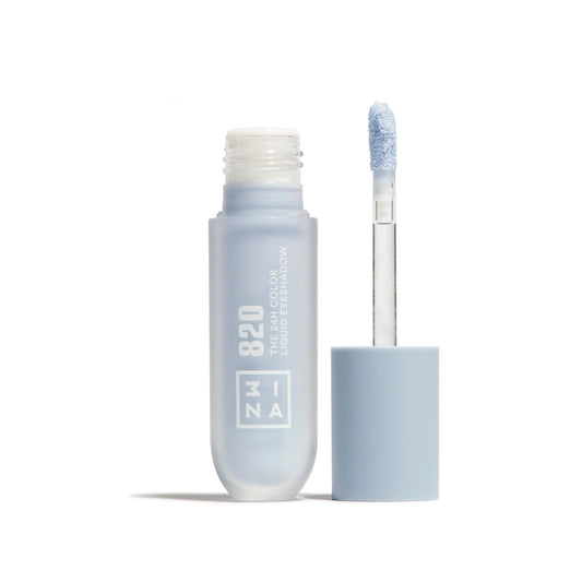 3INA MAKEUP - The 24H Color Liquid Eyeshadow 820 - Ice blue Liquid Eyeshadow - 24H Long-Wearing Waterproof Formula