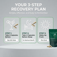 Hangovr Party Recovery Supplement, Wake Up Fresh | 40 Capsules, 10 Servings