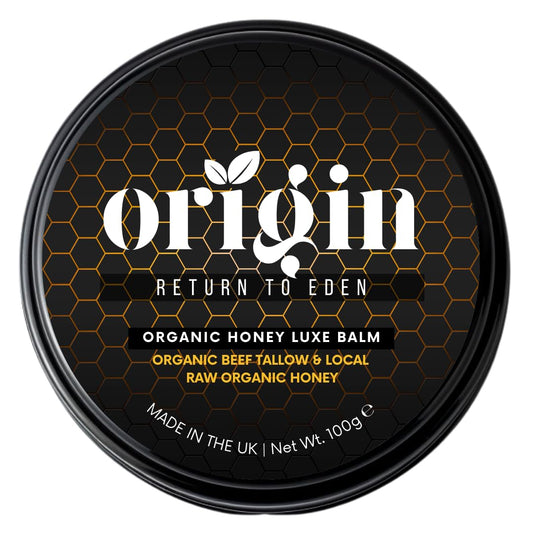 Generic Whipped tallow honey balm. Honey balm and Tallow Skin Care. Barrier skin food for dry skin, acne, eczema, rosacea, menopause. Body lotion, hand and face cream. For adults and baby. All skin types