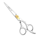 Nixcer Hair Cutting Scissors -Sharp Razor Edge Blade Hair Shears Series - 6.5" with Fine Adjustment – Stainless Steel Hair Scissors Professional for Men, Women & Babies (Silver)