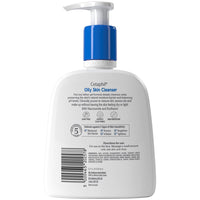 Cetaphil Oily Skin Cleanser, 236ml, Face Wash, For Combination to Oily Sensitive Skin, With Niacinamide