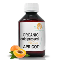 B.O.T cosmetic & wellness 100% Organic Cold Pressed Apricot Kernel Oil | Facial, Body and Hair Moisturiser | Eye Contour and Anti-ageing Oil | Rejuvenating and Soothing Effect, 100 ml
