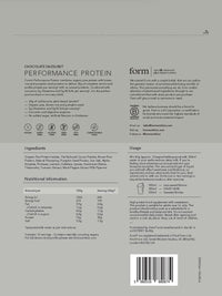 Form Performance Protein - Vegan Protein Powder - 30g of Plant Based Protein per Serving, with BCAAs and Digestive Enzymes. Perfect Post Workout. Tastes Great with Just Water!