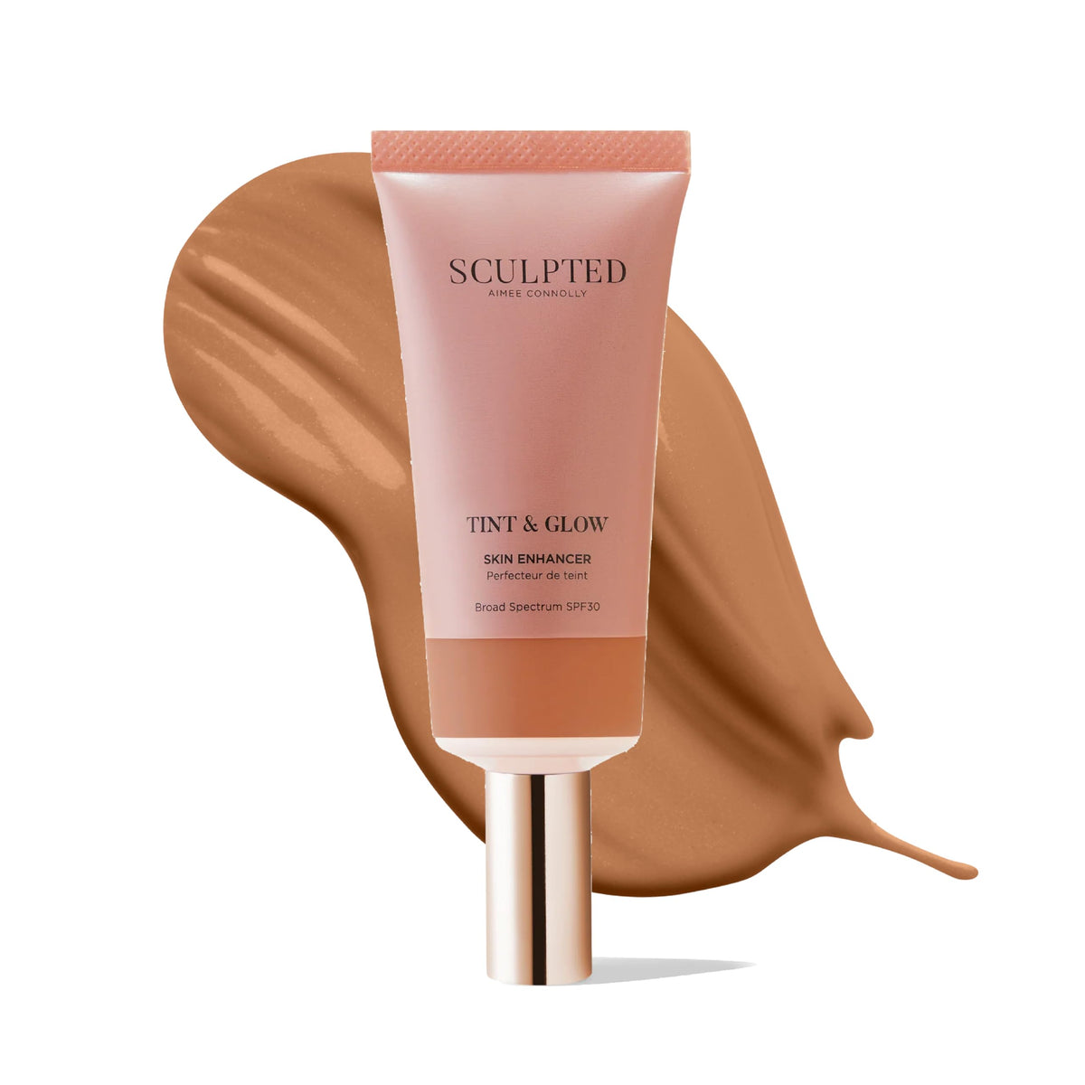 SCULPTED by Aimee Connolly Tint & Glow Hydrating Moisturising Skin Enhancer from Sculpted by Aimee (Tan Beige 7.5) – 45ml Cruelty-Free Moisturising & Tinted Skin Booster with SPF 30 and Blue Light Protection