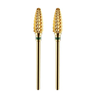 JCMASTER JCMaster 2Pcs Nail Drill Bit for Removing Acrylic Nails, Gel Nails and Thinning Nails - 3/32'' Universal Size, Durable, Great Cutting Ability, Tungsten Steel Nail Cutter Bit for Manicure Pedicure