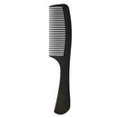TONGTLETECH Hair Comb - a Professional Black Carbon Fibre Detangling Hair Comb by Tongtletech, Barber Comb Hairdressing Hair Styling Comb Heat Resistant Anti-static Handgrip Comb for Long, Wet or Curly Hair Comb