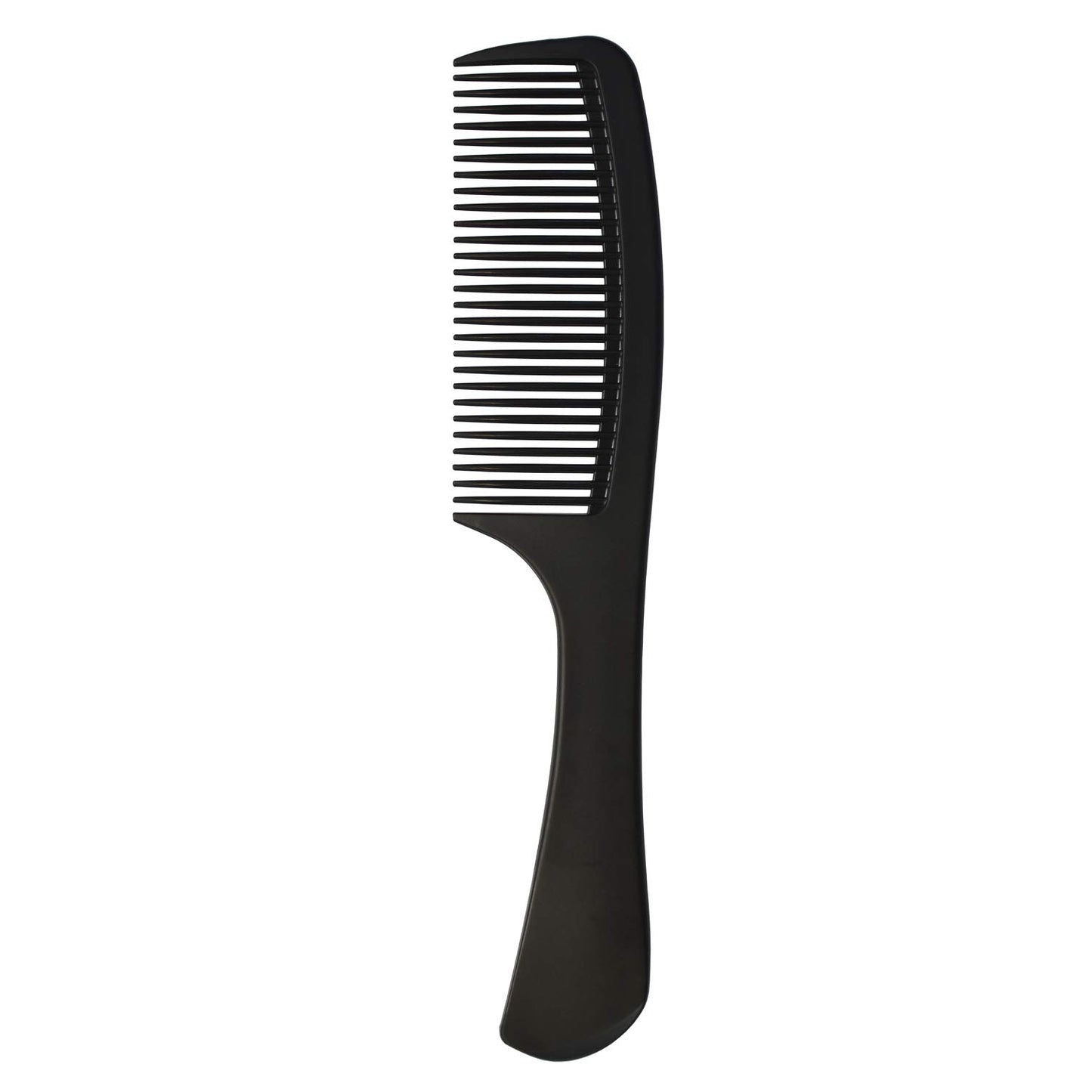 TONGTLETECH Hair Comb - a Professional Black Carbon Fibre Detangling Hair Comb by Tongtletech, Barber Comb Hairdressing Hair Styling Comb Heat Resistant Anti-static Handgrip Comb for Long, Wet or Curly Hair Comb