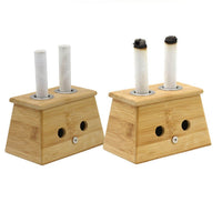 Winterworm Bamboo Healing Box for Moxa Moxibustion Medicine Therapy (Two Hole)