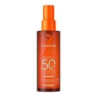 Lancaster Sun Beauty Dry Body Oil SPF50 150ml | Photoaging Control | Broad Spectrum Sun Protection | Fast Tan Optimizer | Water Resistant Formula | Dries Invisible | Suitable for All Skin Types