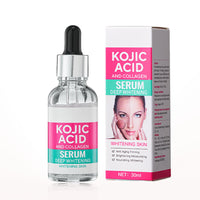 Kojic Acid Serum - Collagen Face Serum for Skin Lig_htening - Anti Aging Face Serum - Dark Spot Correcting Glow Serum - Hydrating Serum - Facial Serum for Firming, Moisturising, Nourishing (30ml)
