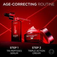 L'Oreal Paris L’Oréal Paris Laser Renew Triple Action Anti-Ageing, Skin Retightening Day Cream, Visibly Reduce Wrinkles & Fine Lines; Moisturises, Firms & Brightens Skin; Retinol, Hyaluronic Acid & Vitamin C, 50ml