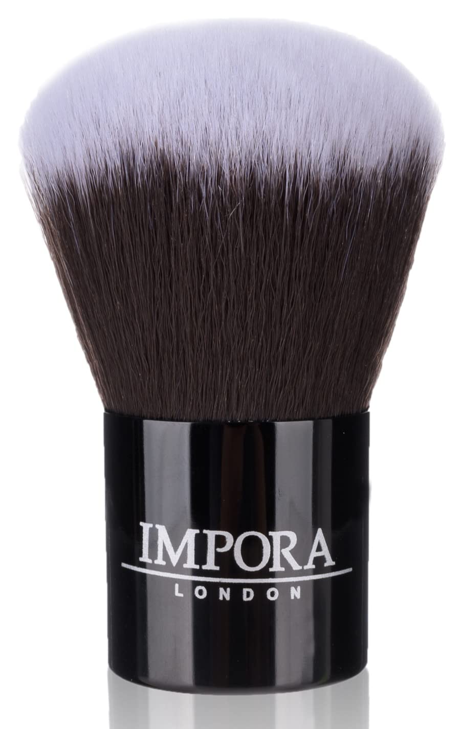IMPORA LONDON Kabuki Powder Makeup Brush by Impora London. Apply Powders, Blush, Bronzer, Foundation, Mineral Make up, Pressed Powder.