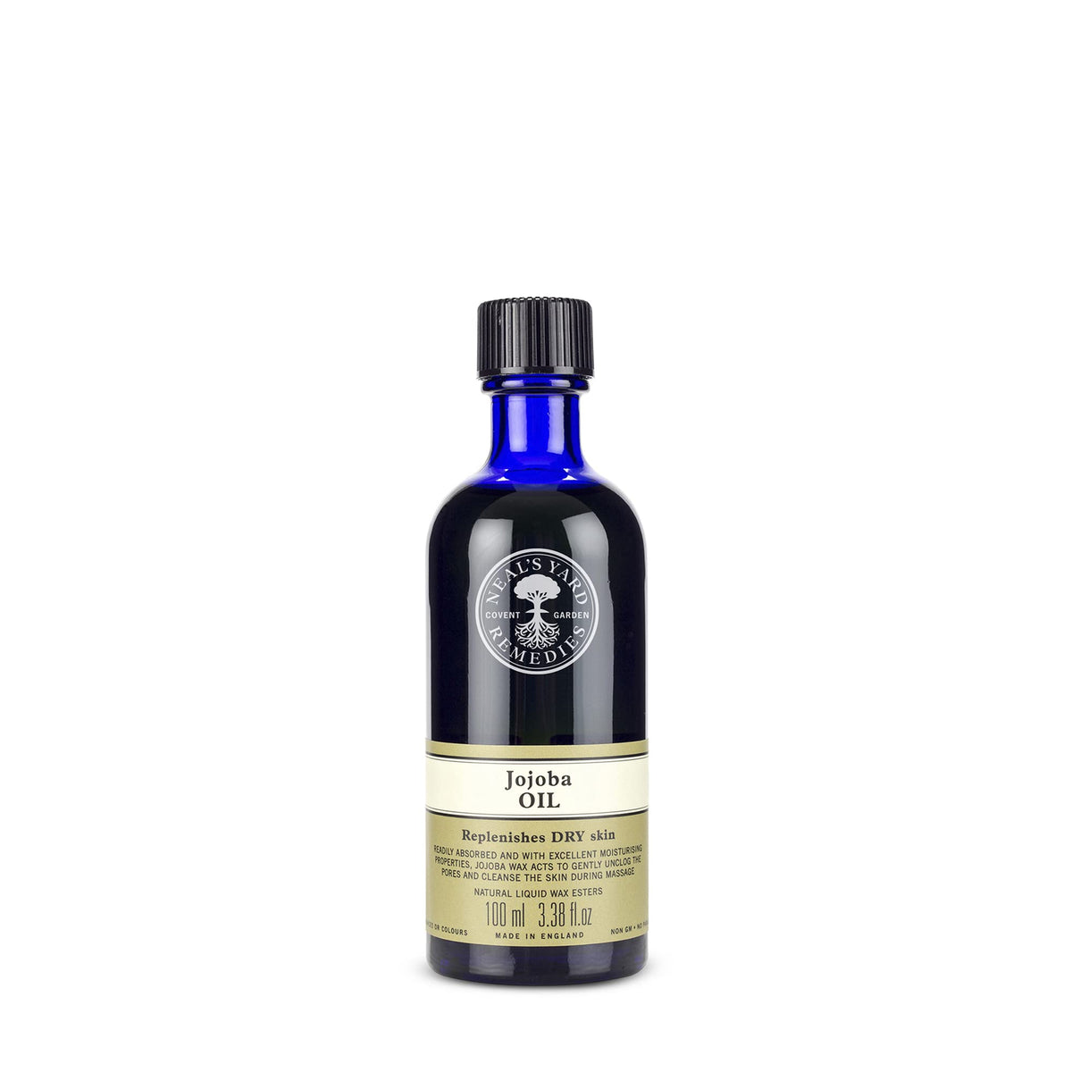 Neal's Yard Remedies Neal’s Yard Remedies Jojoba Oil | Jojoba Oil for Hair | Jojoba Oil for Face | Softening and Conditioning Oil for Hair and Body | Jojoba Oil Organic | Vegan | 100ml