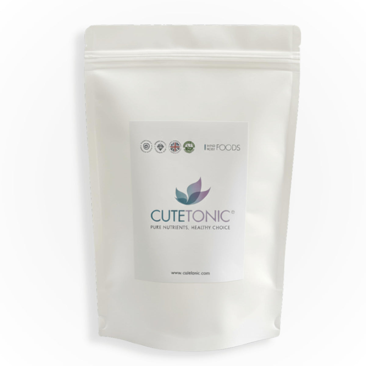 Cutetonic® Organic Rice Protein Powder 100% Pure (500g)