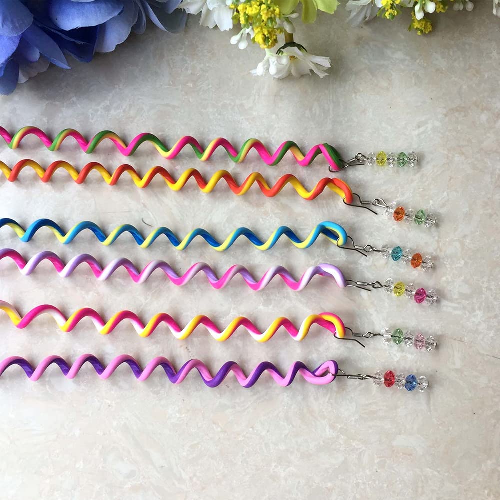 SwirlColor 6 PCS/Set Women Girl Hair Styling Twister Clips Braider Tool DIY Accessories