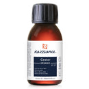 Naissance Certified Organic Castor Oil (no. 217) 100ml – Pure, Cold Pressed, Unrefined – for Eyelashes, Hair, Eyebrows, Beard Growth, Nails, Skin, Massage