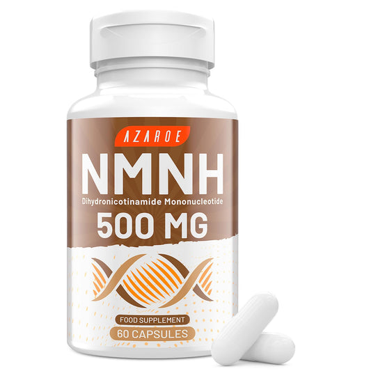 High-Potency NAD Supplement Alternative, 500mg Per Serving, Advanced NAD+ Booster, 60 Capsules per Bottle (60 Count (Pack of 1))