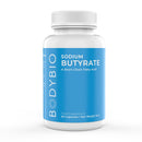 BodyBio Butyrate - Postbiotic for Gut Health, Digestive Support, Bloat, Gas & Constipation Relief, Leaky Gut Repair - Sodium + Butyric Acid Supplement for GI Wellness