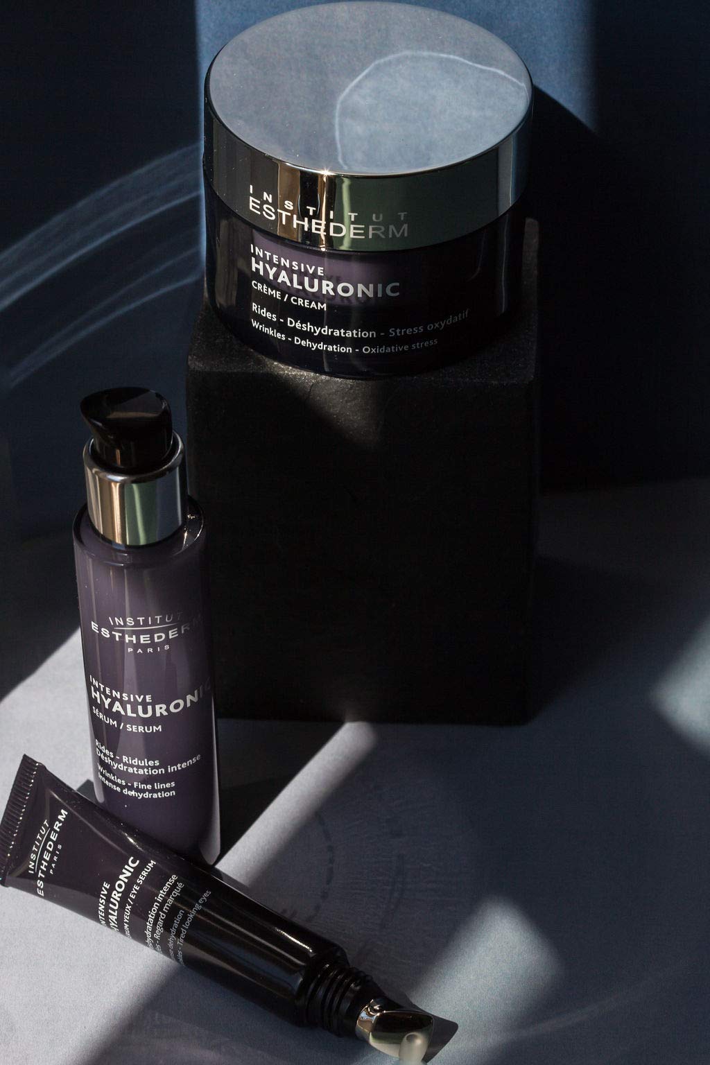 Institut Esthederm Intensive Hyaluronic Acid Moisturiser Hydrating Face Cream Plump Skin and Reduce Fine Lines 50ml