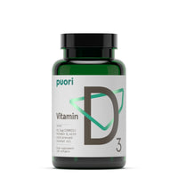 Puori D3: Vitamin D3 - Coconut Formula 120 Capsules