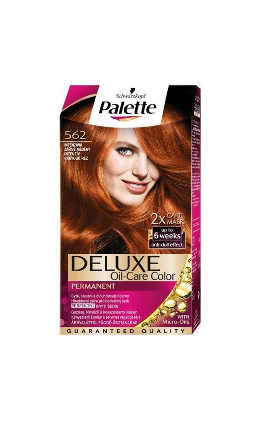 Palette Deluxe 562 Intensive Shiny Copper Permanent Hair Colour