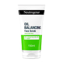 Neutrogena Oil Balancing Face Scrub (1x 150ml) for Oily Skin, Helps Remove Excess Oil and Clear Pores, For a Refreshed, Mattified and Radiant Complexion